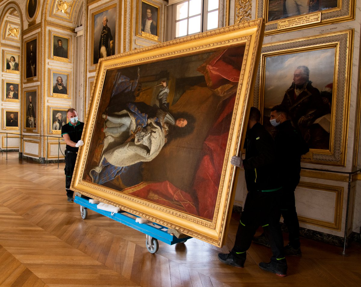 CVersailles's tweet photo. #Rentrée2020 #LouisXIV fait le tour du propriétaire ! https://t.co/lweEko74iX
