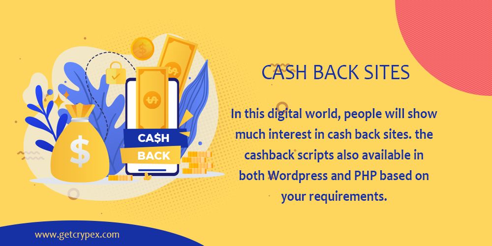 GetCrypex's tweet image. Cashback websites are businesses that will reward a customer for purchasing through their website. We offer best cash back sites development service for you getcrypex.com/cash-back-sites #cashbacksites #cashbacksitesdevelopment