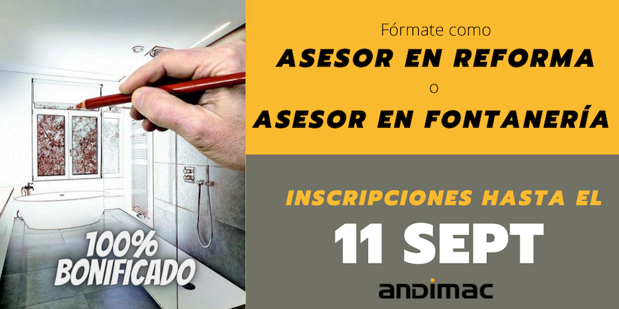 iandimac's tweet image. 🏗🎓¡Empezamos septiembre con nuevos cursos para mejorar la formación del sector! 

📆Inscripción hasta 11 SEPTIEMBRE:
⚒Asesor en #Reforma y #Construcción
🔧Asesor en #Fontanería, Frío y Calor

Más info, dudas y preinscripciones 👉bit.ly/32tofg2
