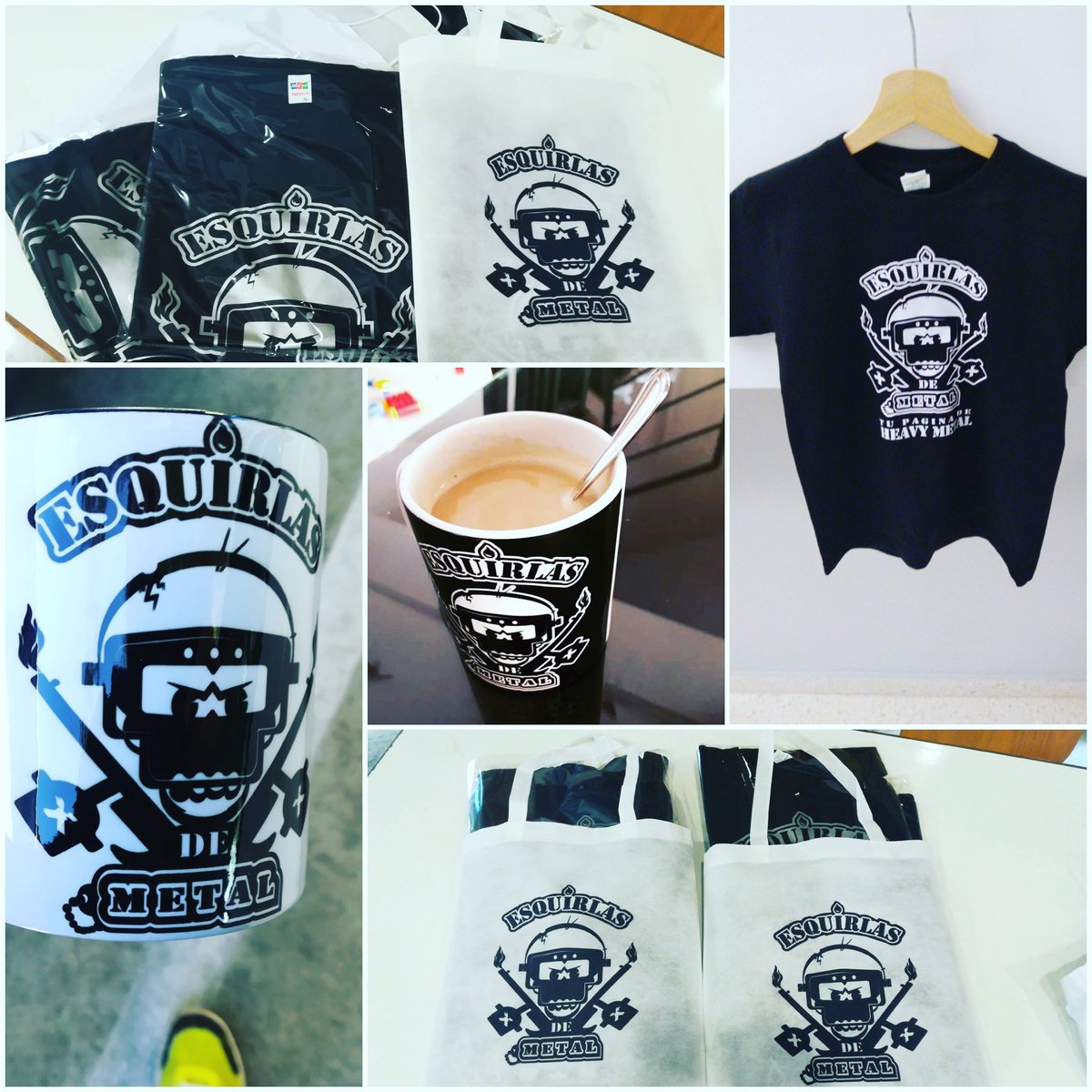 EsquirlasDMetal's tweet photo. ¡Buenos días, 🅼🅴🆃🅰🅻🆂🅿🅻🅸🅽🆃🅴🆁🆂!
A x el martes y qué mejor que con merch de EdeM.
Si estás interesado/a, entra en tu tienda 🛒 online https://t.co/rUbx3otHZn y píllate tu camiseta, taza, sudadera, chapa...
#EdeM #TiendaEdeM #EsquirlasShop #MerchEdeM #MetalSplinters https://t.co/NIREcJzzg3