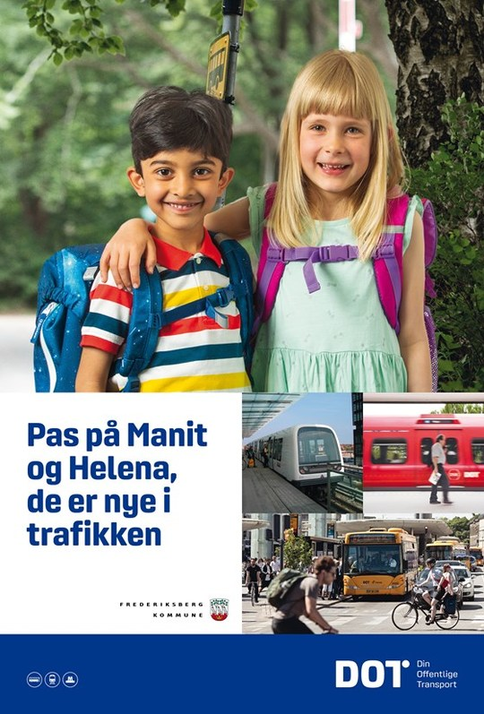 Back to school week (6/9): in Denmark every year there's a campaign with posters everywhere: ‘Look out for me/take care of me’ The idea is to remind “with a new school year there are new, small road users, which we must show extra consideration for” this Movia campaign is typical