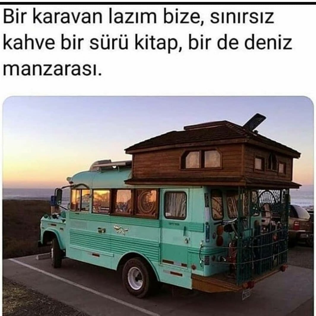 Emeklilikte var bizim de bir hayalimiz.🙂