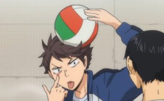 oikawa with his tongue out: a short thread