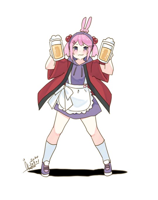 「ビール 髪飾り」のTwitter画像/イラスト(新着)｜2ページ目