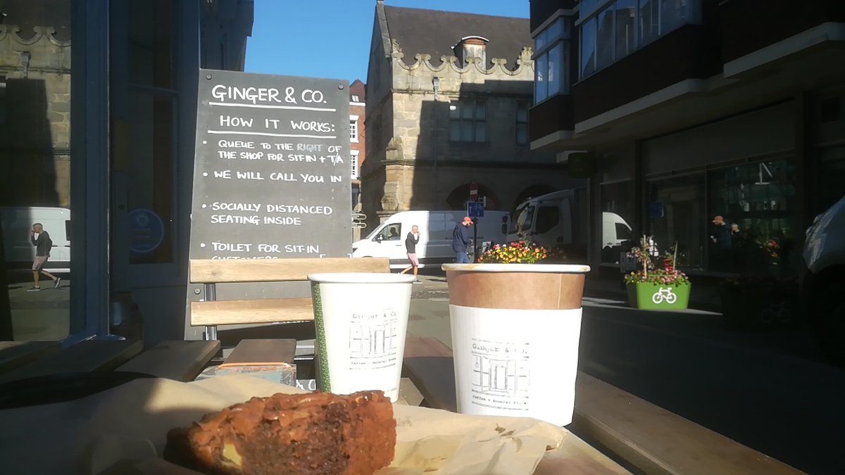 Dr Rupert Marshall (@drrupertm) on Twitter photo Lovely to be back enjoying the friendly welcome, fab coffee and sunshine <a href="/ginger_and_co_/">Ginger & Co. Coffee + General Store</a> #Shrewsbury Lovely to be back enjoying the friendly welcome, fab coffee and sunshine <a href="/ginger_and_co_/">Ginger & Co. Coffee + General Store</a> #Shrewsbury