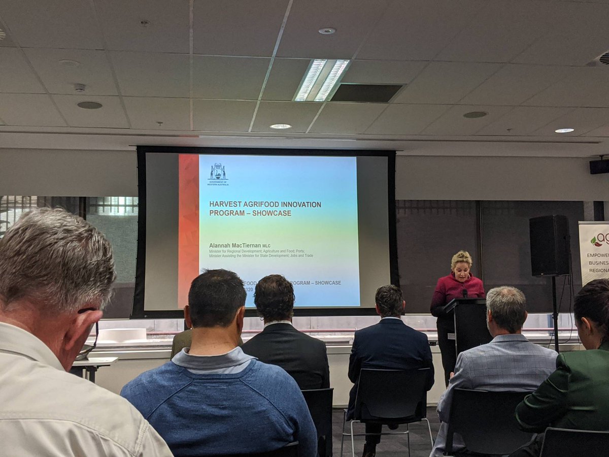 Another great showcase of #agriculture #innovation in WA! #harvest by <a href="/AgristartWA/">AgriStart</a>