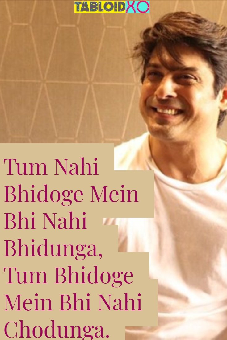 Needle of all the threads-The TRP king of BB13 s famous dialogues .With King  @sidharth_shukla himself #WeLoveSidharthShukla