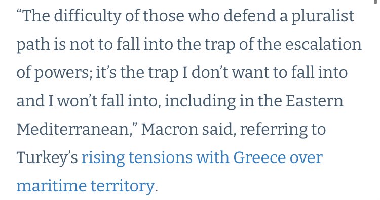 2-“escalation”U don’t make a deal with the devil and expect stability. Its putting stability over sovereignty that got us hereObamas soft policy against Iran got us hereMacrons going back to this soft policy instead of asking the EU to designate all of Hezb as a t errorist org