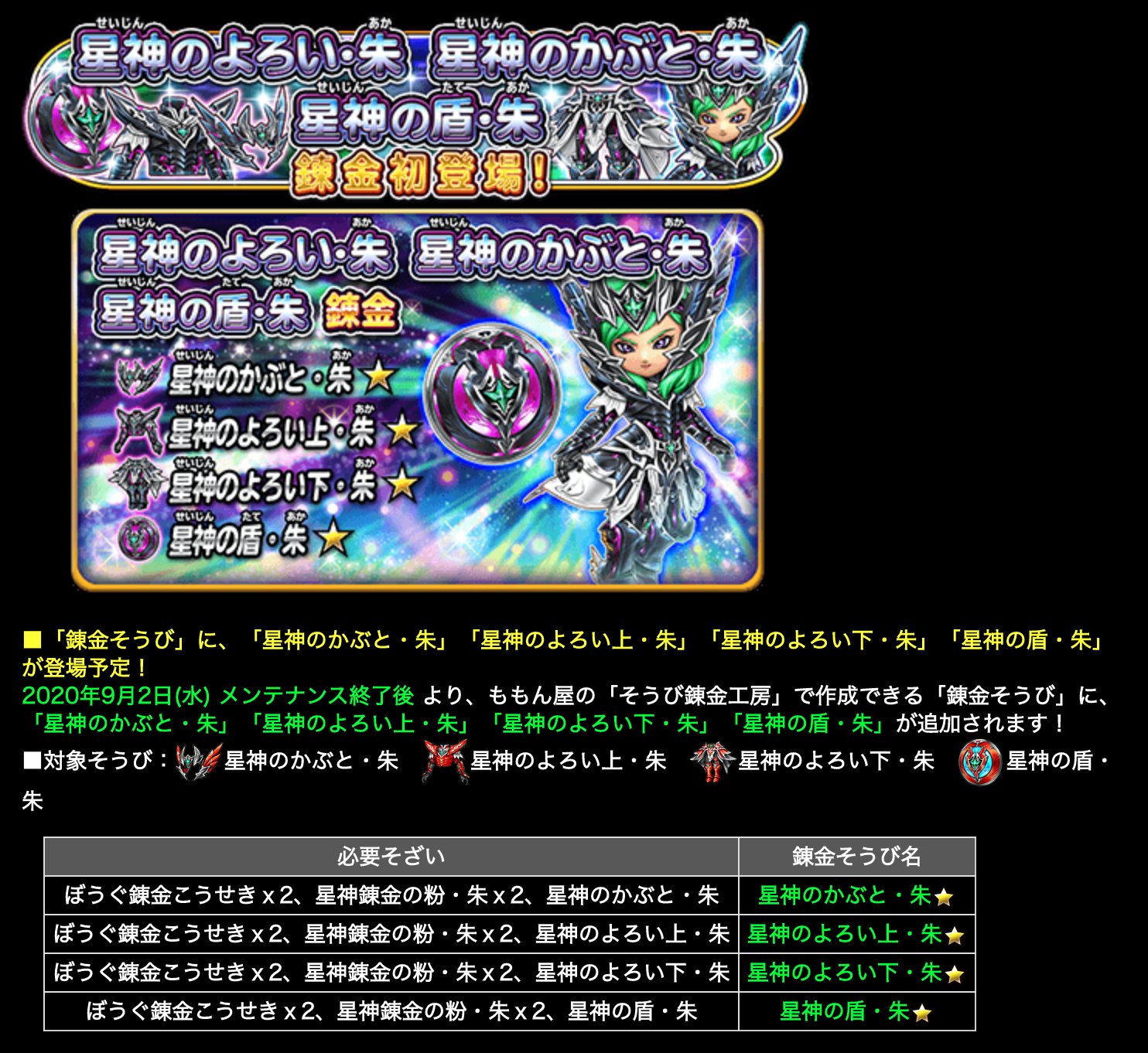 O Xrhsths 星ドラ Game8にゃんにゃん Sto Twitter 星神の防具 朱が錬金するの 星ドラ 星神 O Xrhsths 星ドラ Game8にゃんにゃん Sto Twitter 星神の防具 朱が錬金するの 星ドラ 星神