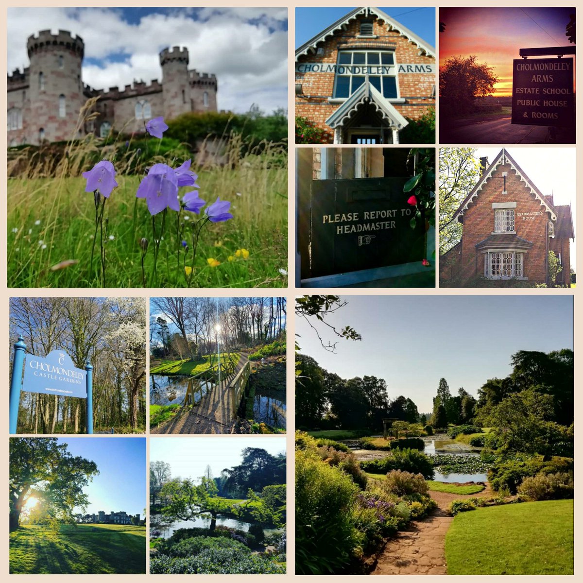Looking to escape to the beautiful countryside of #Cheshire?
•
Through Sept we're offering couples a nights stay in the Headmasters House (inc 2 course supper + breakfast) &amp; tickets to visit Cholmondeley Castle Gardens for £145.
(Available Sun, Wed/Thurs)
<a href="/CholmondeleyCas/">Cholmondeley Castle Gardens</a>
