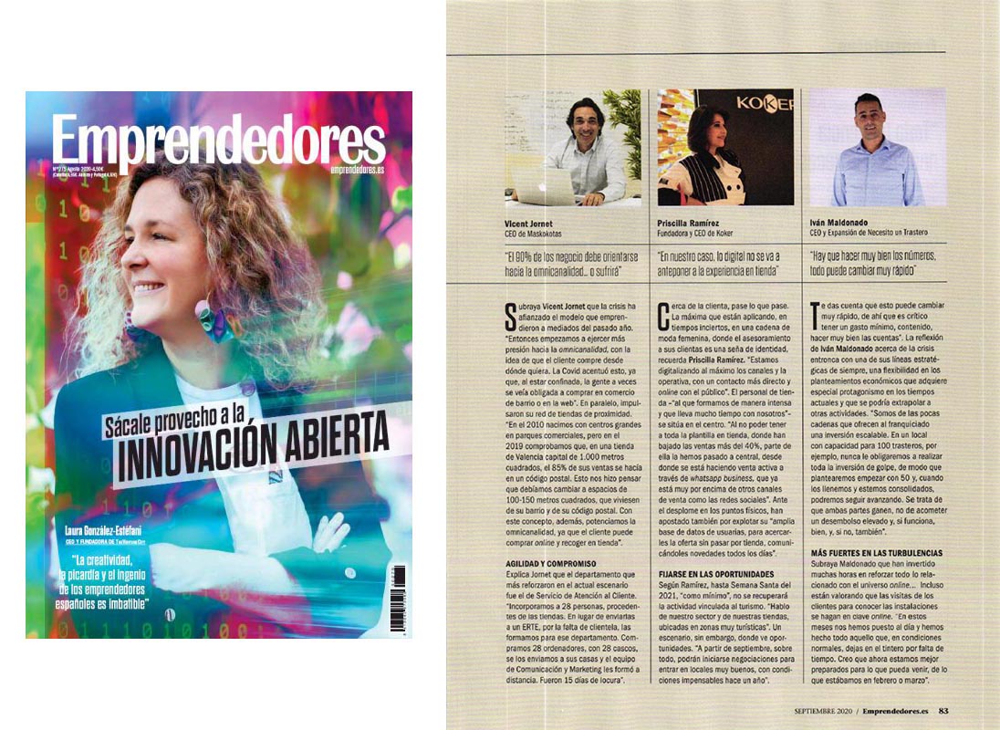 epcomunicacion's tweet photo. 🌹La revista Emprendedores entrevista a #PriscillaRamirez, la directora creativa de las firmas de moda #KOKER y #MOOLBERRY gran experta en gestión de empresas de moda y emprendimiento en ese sector @Emprendedores Su experiencia y futuro ante la situación del #Covid19 https://t.co/TUWeyUMErI