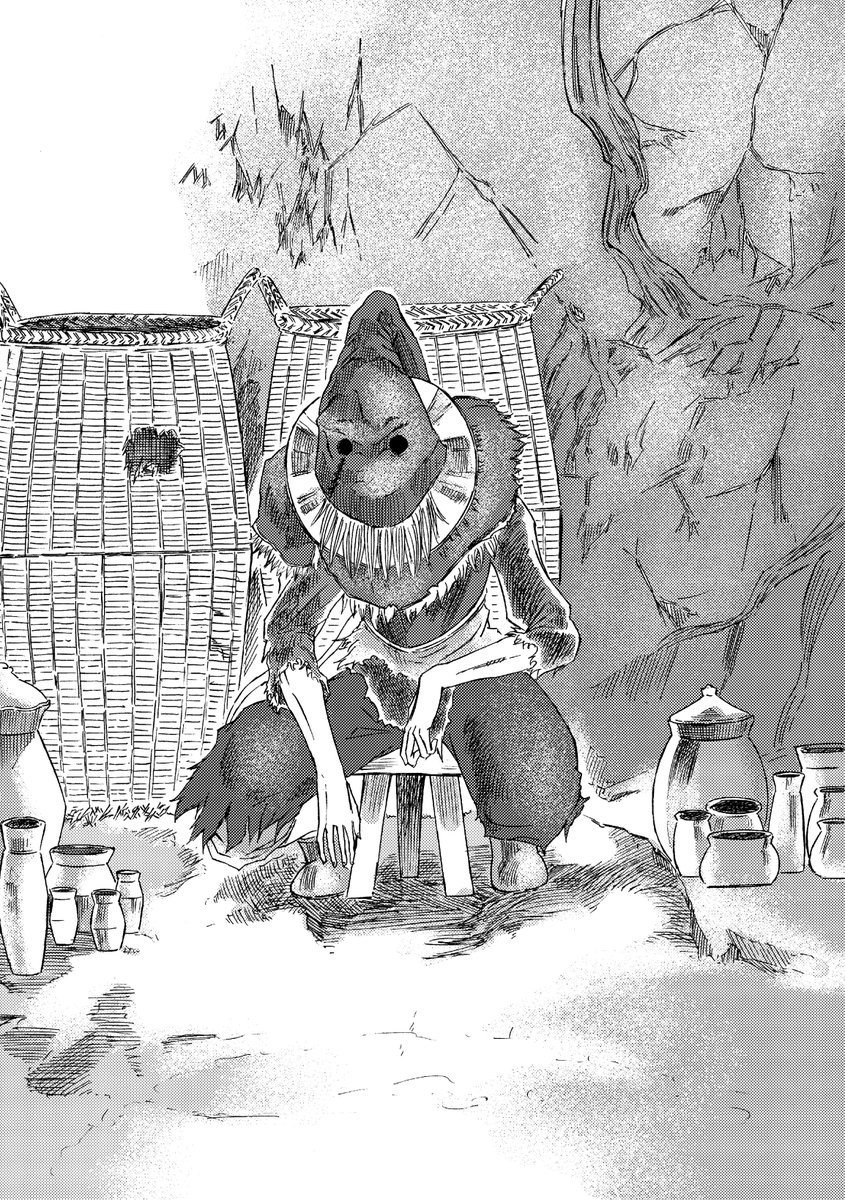 リクエストno 31 ダークソウル2 緑衣の巡礼シャナロット 呪いをまとうお方 絵を描く人の漫画