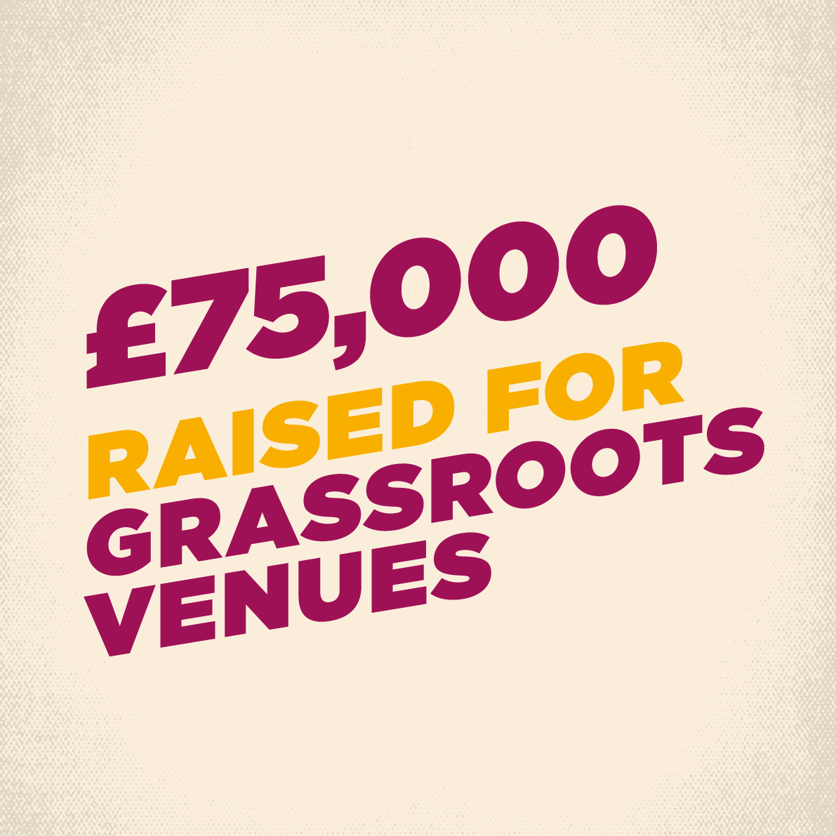 🤘THANK YOU🤘

The first block of #backtoourroots gigs has raised £75k for grassroots venues!

Thanks to the bands and of course all of you who have donated.

BUT there's still work to do.

More gigs announcing next week. Stay tuned! #saveourvenues <a href="/musicvenuetrust/">Music Venue Trust</a>