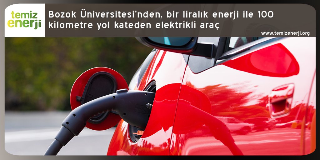 Yozgat Bozok Üniversitesi Mimarlık Mühendislik Fakültesi Elektrik Elektronik Mühendisliği Bölümü öğrencileri 1 liralık enerji ile 100 kilometre yol katedebilen elektrikli prototip araç tasarladı.

temizenerji.org/2020/09/01/boz…

#elektrikliaraç <a href="/Tubitak/">TÜBİTAK</a> <a href="/bozokedutr/">Yozgat Bozok Üniversitesi (YOBÜ)</a> <a href="/ProfAKaradag/">Prof. Dr. Ahmet Karadağ</a>
