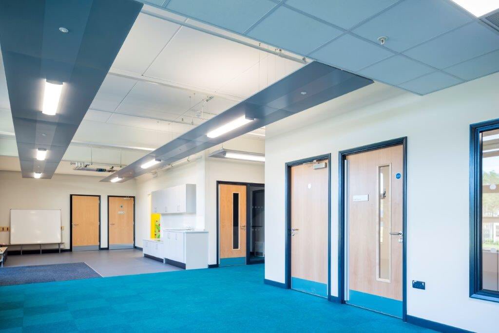 bandkbuild's tweet photo. The new school was designed by #architect @StrideTreglown with #engineer @bwbconsulting #LoveConstruction #BuildingFutures #bkbs https://t.co/F9p3kvfBEv