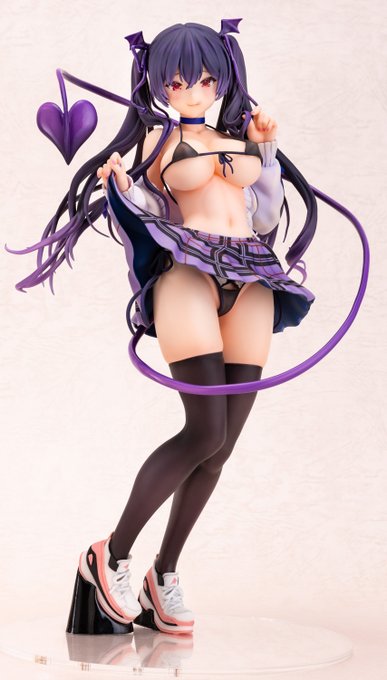 Bishop's Rondo様より「小悪魔ちゃんのこうげき!」より、りあすちゃんフィギュアが発売されます!脱げちゃったりすけすけ限定版やアクキー特典なども😈9月3日14:00より予約開始です。よろしくお願いいたしますー!https://t.co/AKqlZNfo1n 