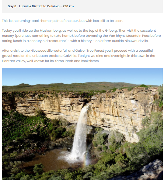 PlattelandTours's tweet photo. We are very excited to announce our 'Day 6' of the @Plattelandtours Namaqualand ROAD TRIP happening from 12 (Sat) - 19 (Sat) Sept 2020.

Day 6: Lutzville District to Calvinia - 290 km

More info &amp; how to book: https://t.co/ItgPXvNKz1

#roadtrips #southafricaroadtrips #southafrica https://t.co/0FKoUuBJbt