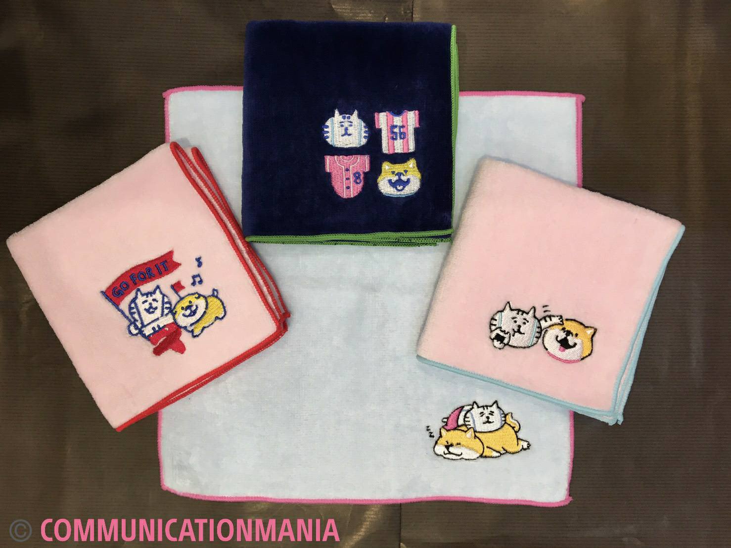 Rabbitdepartment しばんばんとにゃんすけのコラボタオルハンカチ かわいい刺繍イラストで持ち歩くのが毎日楽しくなります ギフトにもオススメです W25cmh25cm T Co Qjucs01adq コミュニケーションマニア しばんばん ごろごろにゃんすけ