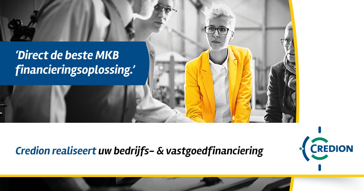 credion's tweet photo. Behoefte aan onafhankelijk, betrouwbaar en persoonlijk advies over #bedrijfsfinancieringen? #Credion helpt! Meer weten? Ontdek alle mogelijkheden via https://t.co/Vzxl1R5klm https://t.co/paDkAO1MAb