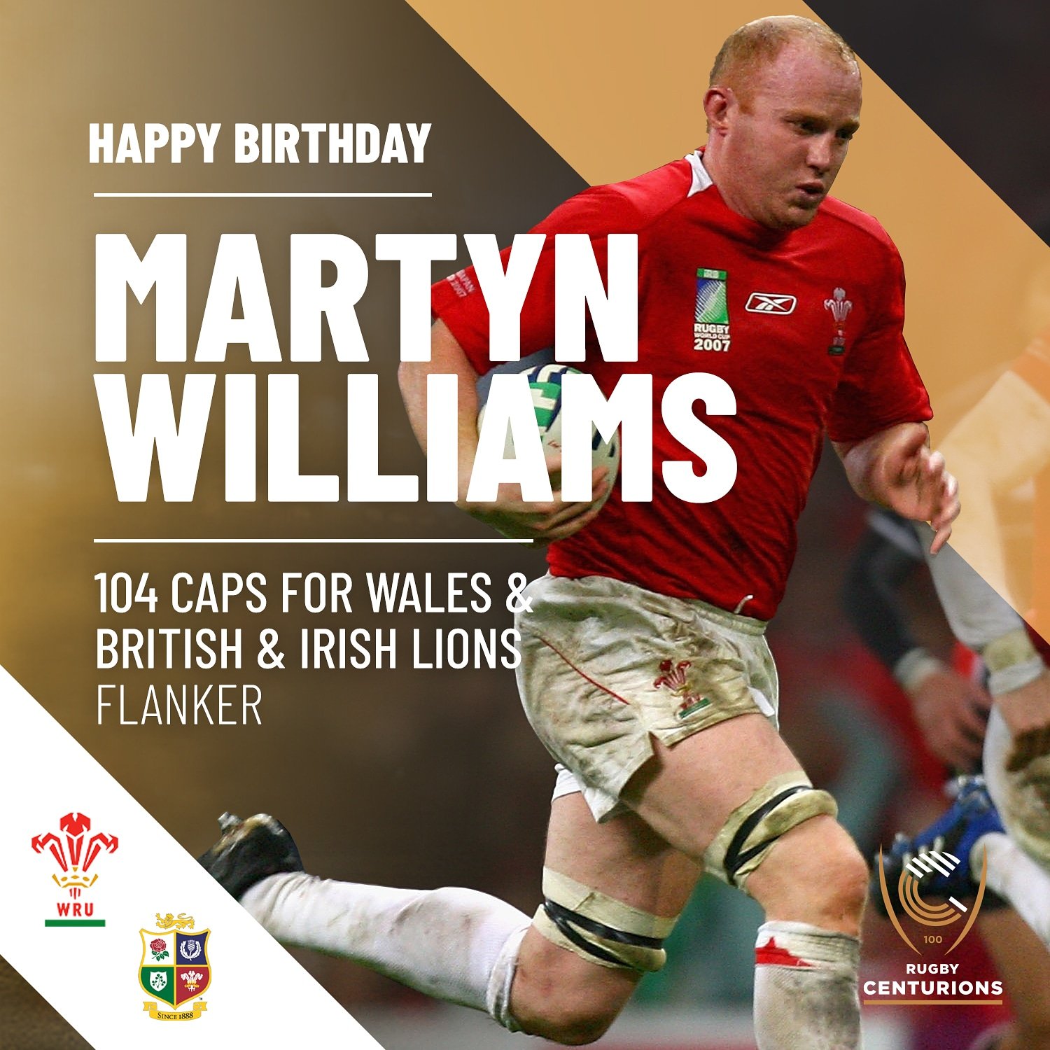 Happy Birthday Martyn Williams!        