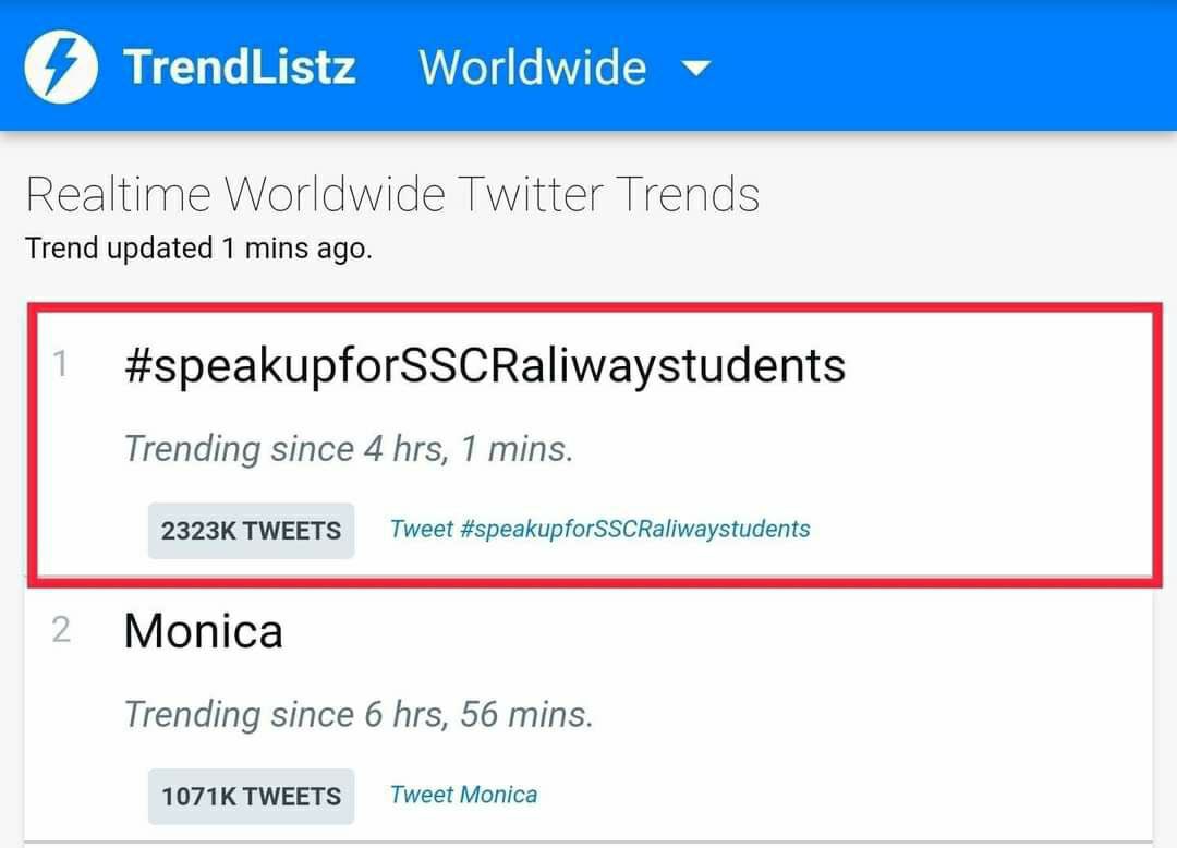 Parmend58714229's tweet photo. Lage raho bhai log
#speakupforSSCRaliwaystudents https://t.co/dFC4PFuxKj