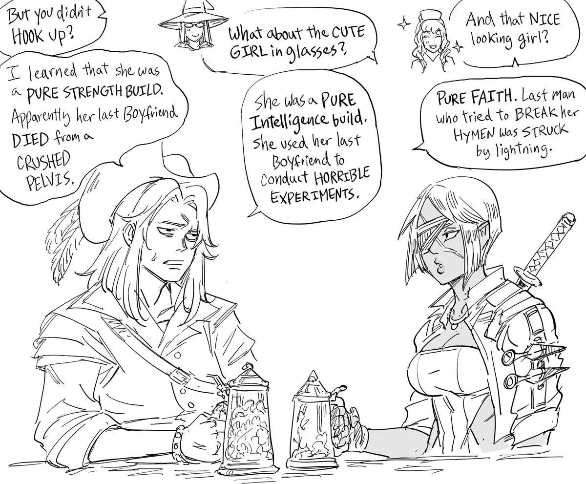 baalbuddy's tweet photo. Result of comic chosen by Patreon poll.

(By removing the eye patch, she releases "Jyashingan", the cursed gaze, which allows her to see 2 seconds into the future and counter all enemy attacks.) https://t.co/q4kAW0wqxb