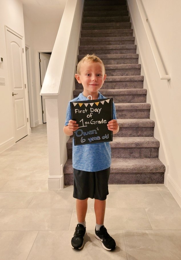 Kelly Moore (@kellymoorevcs) on Twitter photo This FIRST grader had an awesome 1st day of school yesterday. He already loves his teacher! <a href="/kjjackson1219/">Kristin Jackson</a> This FIRST grader had an awesome 1st day of school yesterday. He already loves his teacher! <a href="/kjjackson1219/">Kristin Jackson</a>