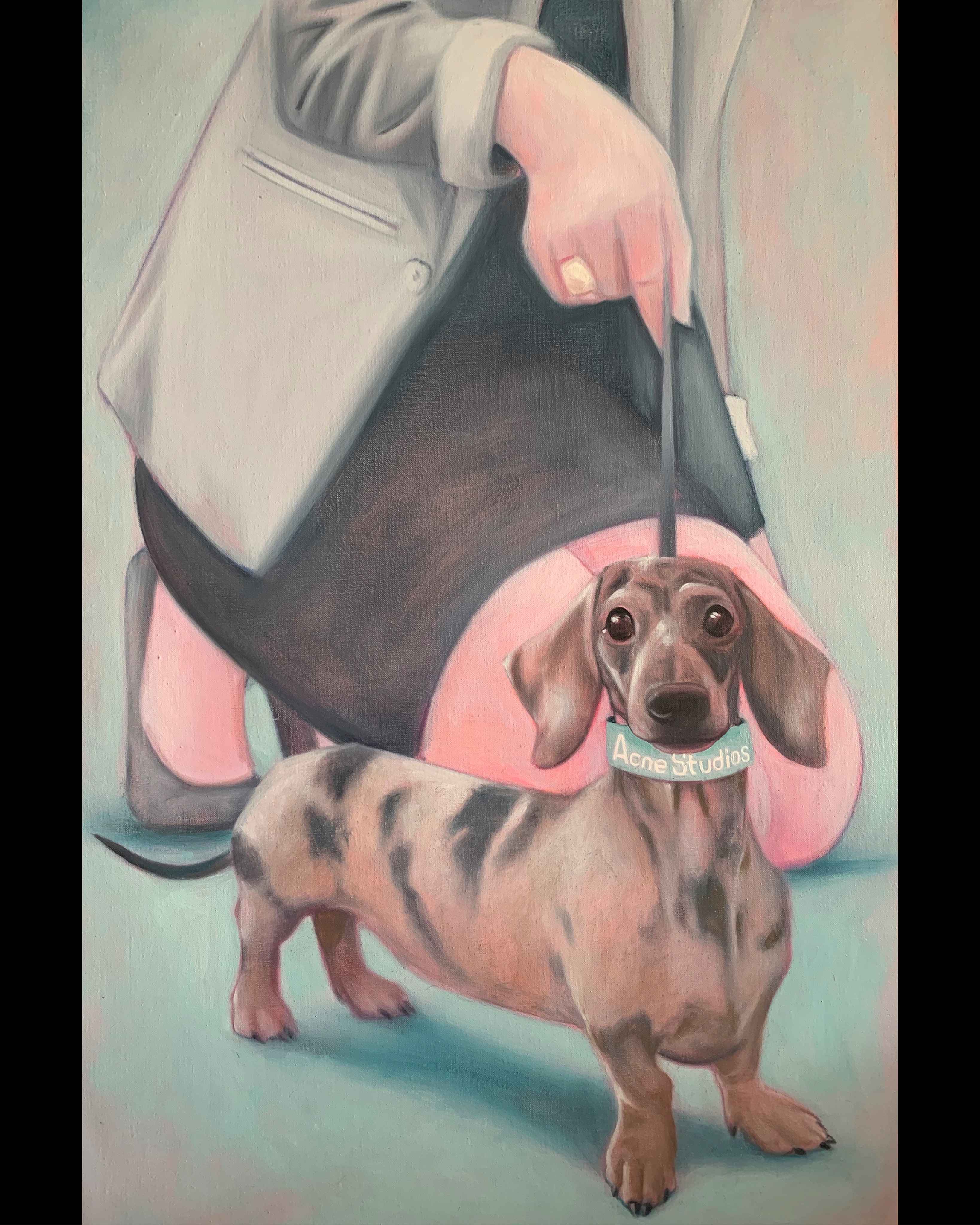 Acne studios shop bag dog