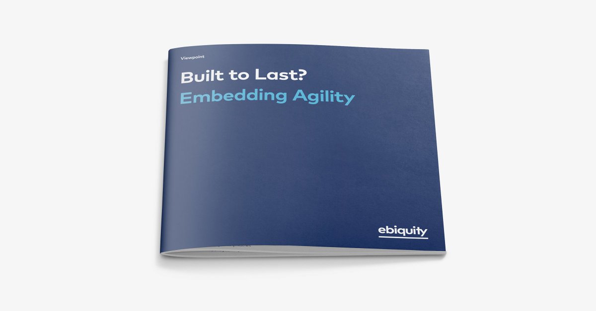 ebiquity_plc's tweet image. In our latest viewpoint, we analysed six principles advertisers should assess and adopt to make the most of this new focus on agile working practice. 

Please find more details by downloading your complimentary copy of the viewpoint here: ebiquity.com/news-insights/…