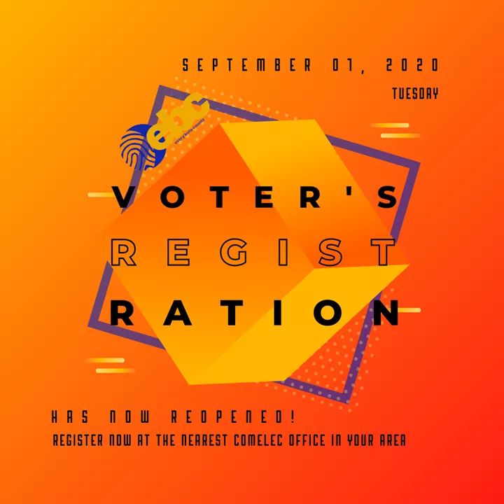 everybotocounts's tweet photo. MGA KABILANG, BUKAS NA MULI ANG PAGPAPAREHISTRO NG MGA BOTANTE! 

Ang unang araw ng kapaskuhan sa Pilipinas ang siya ring unang araw ng muling pagbubukas ng pagpaparehistro ng mga botante!

Link: https://t.co/vfuwHJndok

#EveryBotoCounts
#MagparehistroKa
#Halalan2022 https://t.co/TYHXgSs0mV