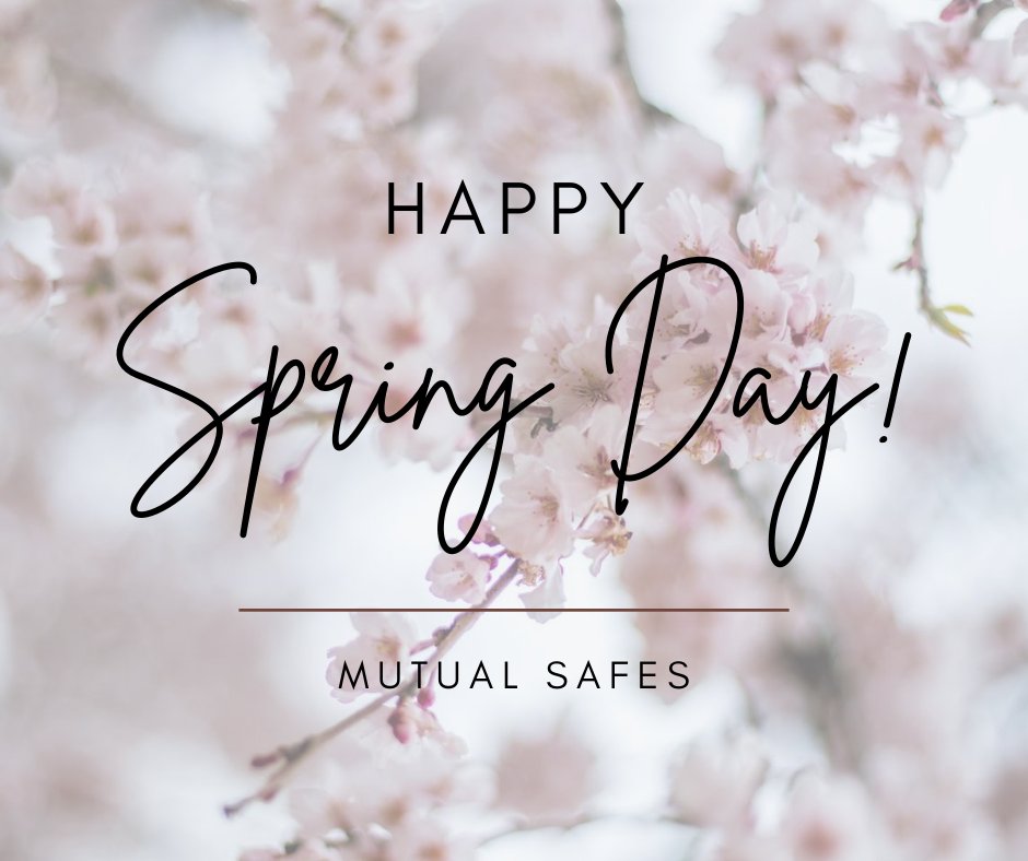 HAPPY SPRING DAY
"Despite the forecast, live like it's spring!"