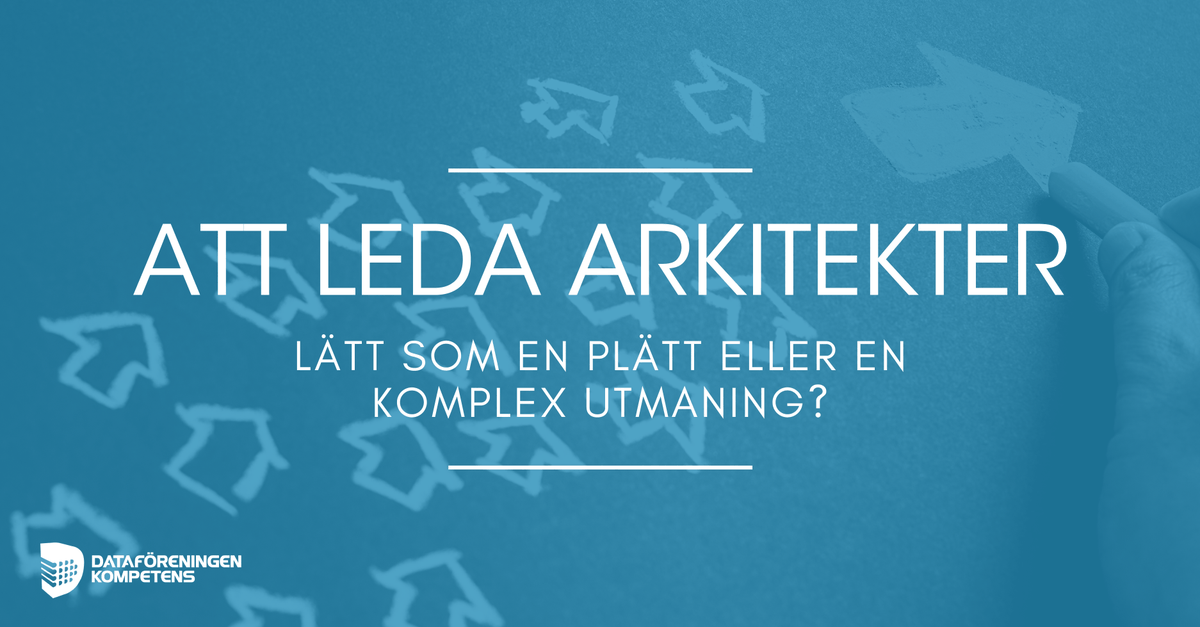 Välkommen på webbinar!

🔹 Vad skiljer mellan att leda arkitekter och andra specialistroller
🔹 Hur kan man bygga och organisera en arkitekturfunktion
🔹 Presentation av programmet Certifierad chefsarkitekts spännande innehåll

bit.ly/3hOpuNo