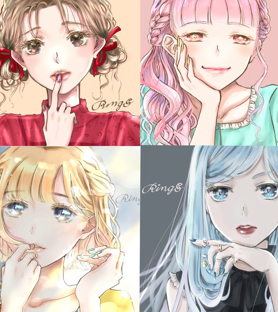 #今月描いた絵を晒そう 
#絵描きさんと繋がりたい 

8月の目標は
「可愛い女の子を描けるようになる」
だったけど達成できたかな??
(9月も引き続き頑張ります!) 