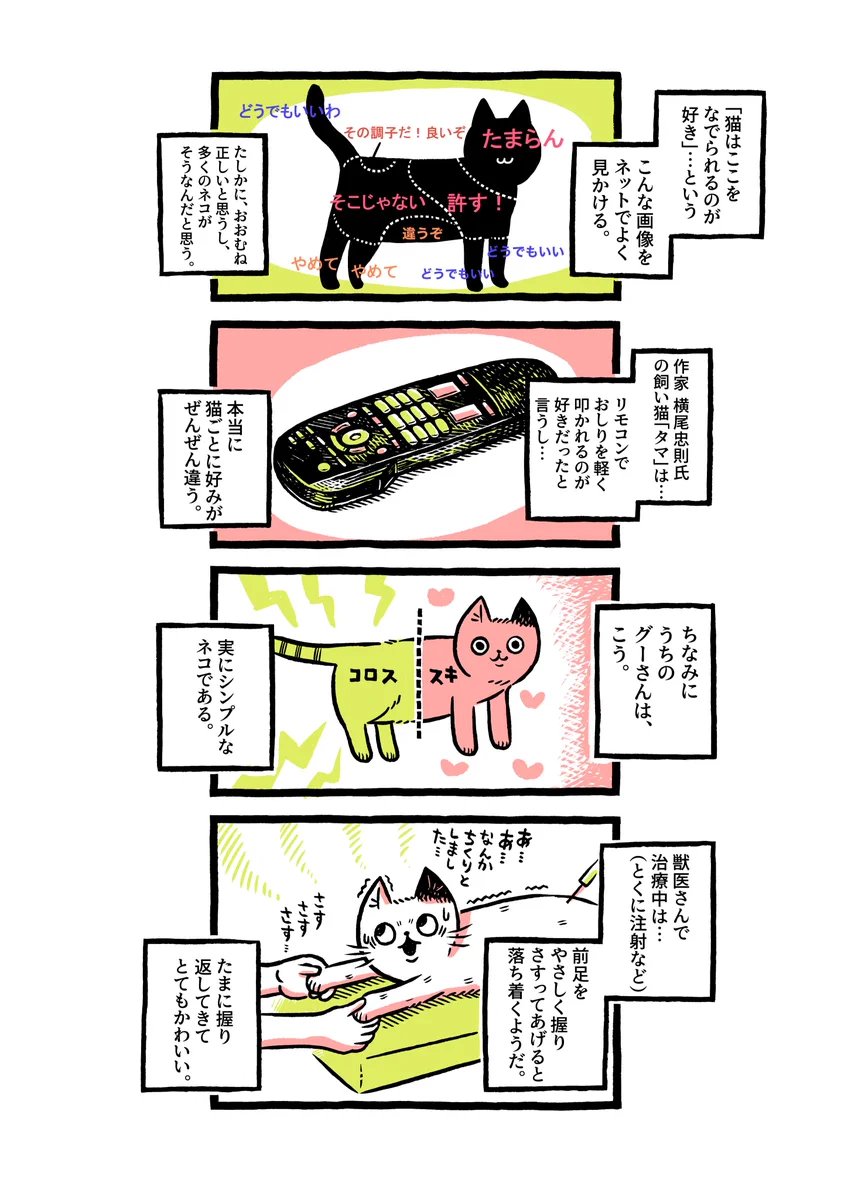 撫でていい場所は猫によって違う？ただし撫ですぎ厳禁！ｗｗ