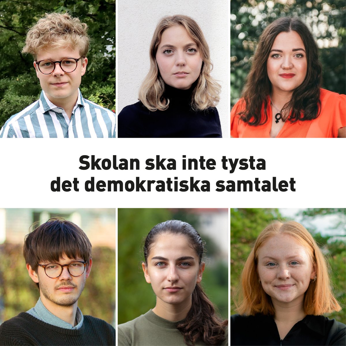 Leo Gerdén (@leogerden) on Twitter photo SLUTA BEGRÄNSA POLITISK ORGANISERING I SKOLAN
Ungdomsförbundens möjligheter att nå ut i skolan har under de senaste åren begränsats. Idag lägger vi gemensamt fram krav till <a href="/Anna_Ekstrom/">Anna Ekström</a> för en förändring
Med <a href="/ebbadkock/">Ebba Kock</a> <a href="/andreaTRNSTM/">Andrea Törnestam</a> <a href="/_davidling/">David Ling</a> <a href="/RPourmokhtari/">Romina Pourmokhtari</a> <a href="/idaaltera/">Ida Alterå</a> i UNT SLUTA BEGRÄNSA POLITISK ORGANISERING I SKOLAN
Ungdomsförbundens möjligheter att nå ut i skolan har under de senaste åren begränsats. Idag lägger vi gemensamt fram krav till <a href="/Anna_Ekstrom/">Anna Ekström</a> för en förändring
Med <a href="/ebbadkock/">Ebba Kock</a> <a href="/andreaTRNSTM/">Andrea Törnestam</a> <a href="/_davidling/">David Ling</a> <a href="/RPourmokhtari/">Romina Pourmokhtari</a> <a href="/idaaltera/">Ida Alterå</a> i UNT
