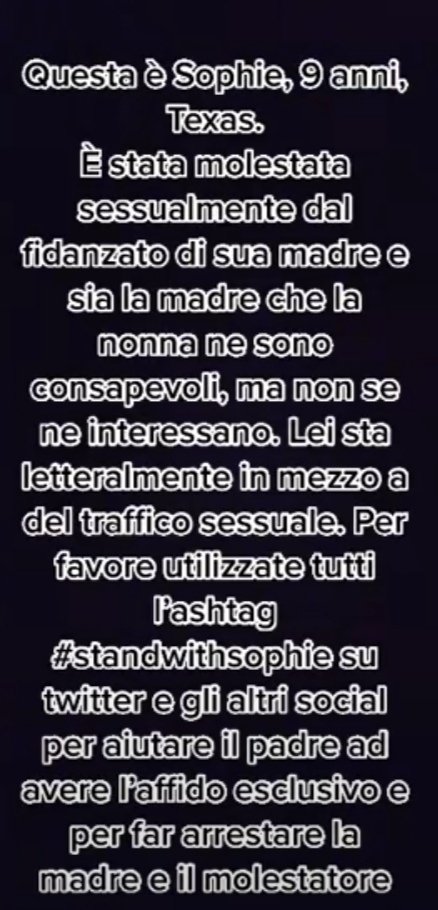 _alicexhoran_'s tweet image. ⚠️IMPORTANTE fate girare⚠️
#standwithsophie