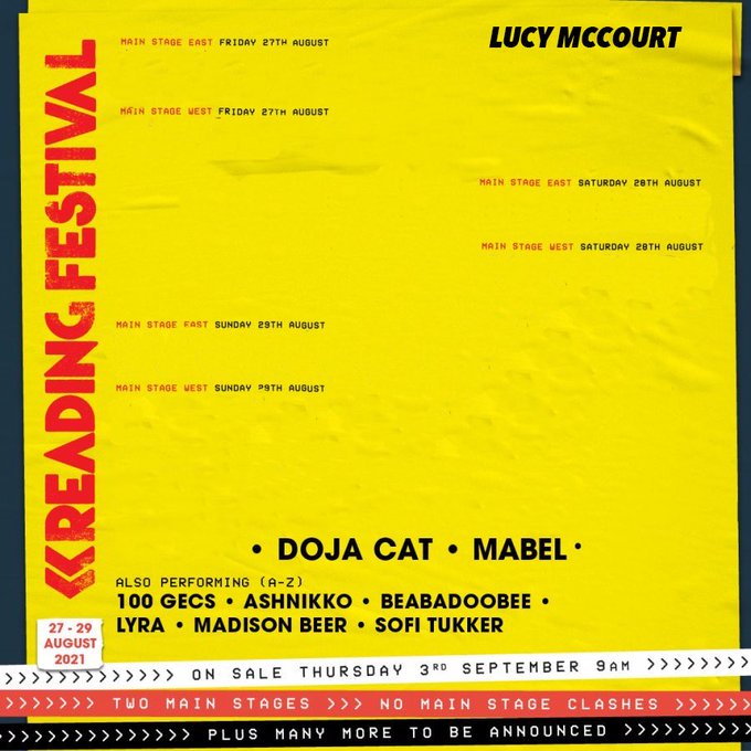 godisinthetv's tweet image. A shocking lack of female artists on the new #ReadingAndLeeds festival line up again! Image by @lucy_mccourt