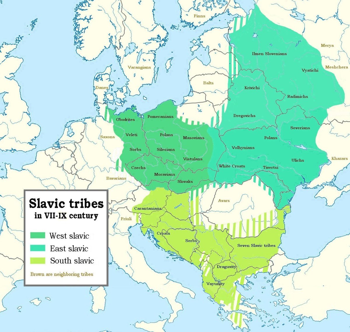 5/x Origin of Lemkos is unclear but probably can be traced to the medieval East Slavic population in the region, particularly, the White Croats tribe populating the mountains in the early medieval period.  https://en.wikipedia.org/wiki/White_Croats