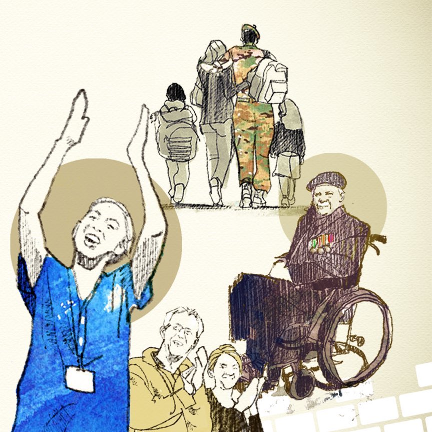 Our helpline is open 0800 999 3697 or referrals@dmws.org.uk Serving personnel, veterans, NHS staff, police &amp; blue light services &amp; The Merchant Navy - Don't go through the worry of injury or illness alone. Get in touch, we're here to help.