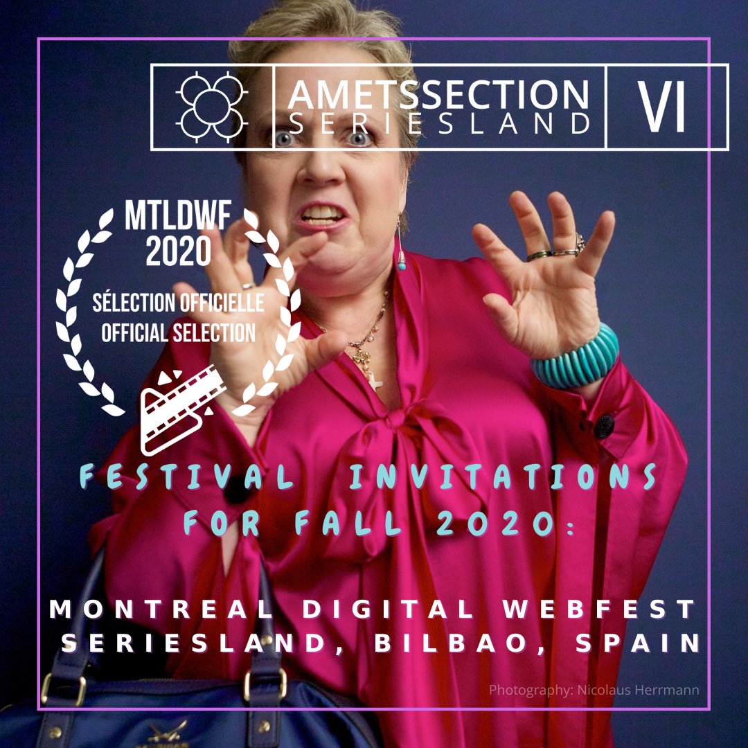 we are proud, happy and feel honoured to be selected to the great web fests: Mont Real Digital Web Fest and Seriesland Bilbao.