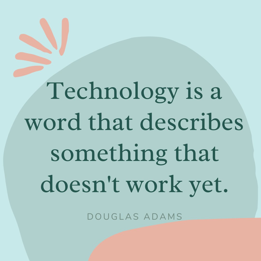 techcampuk's tweet image. 'Technology is a word that describes something that doesn't work yet.' - Doulas Adams ✨
#TechnologyCourse #OnlineCourses #STEM #STEMEducation #KidsActivities #UK #TechCampUK