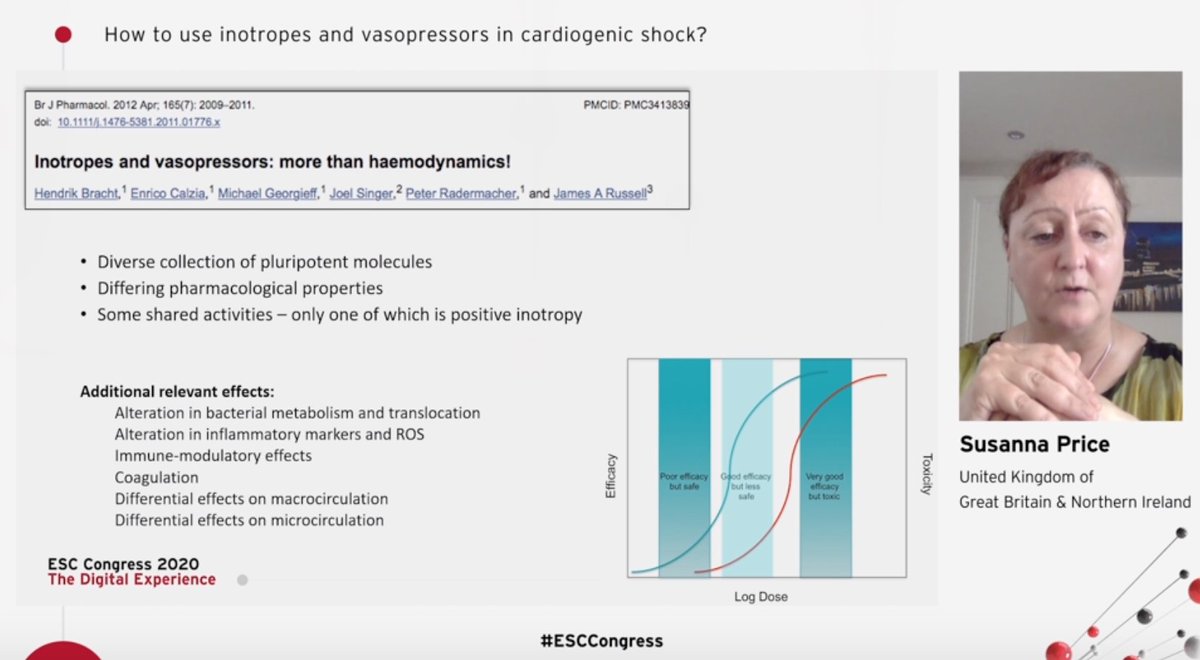 Inotropes and vasopressors are more than just hemodynamics!What about pulmonary artery catheters? #ESCCongress  @drdargaray  @rafavidalperez  @ALEX_MISCHIE  @seanvandiepen