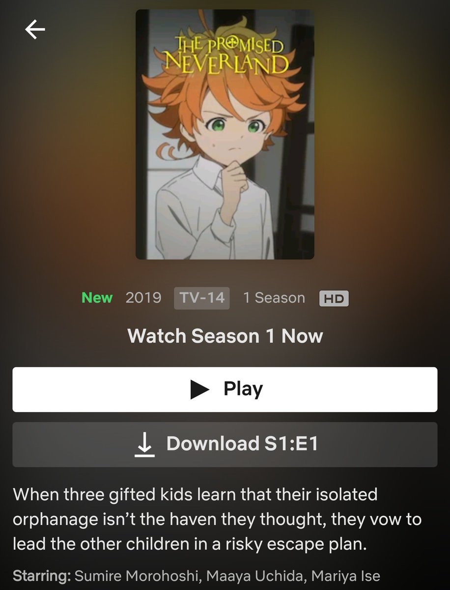 The Promised Neverland on X: The Promised Neverland anime has