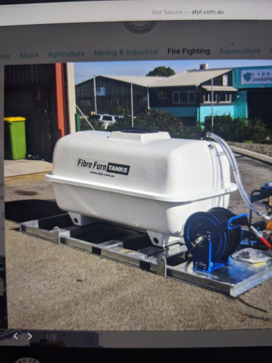 #asktwitter Does anyone know of a good low tank for a fire truck 3000-4000L preferably poly? 
Retweets appreciated