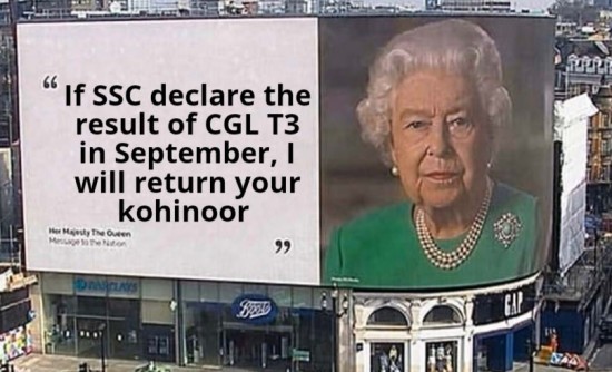 🤣🤣🤣🤣🤣🤣
#SpeakUpForSSCRailwayStudents 
#SpeakUpForSSCRailwaysStudents 
#SSCdeclareCGLresults 
#SSCdeclareCGLresults