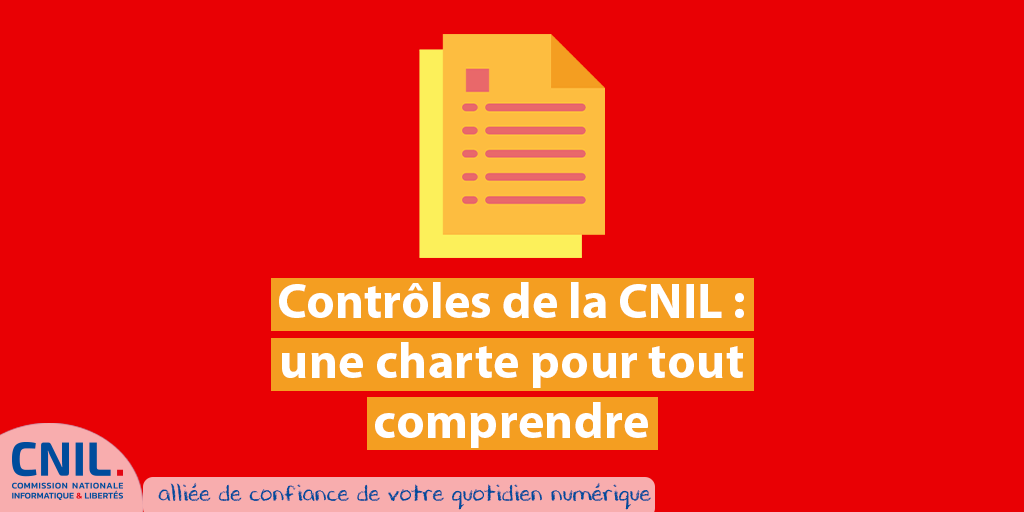 CNIL's tweet image. #Nouveau Afin d’assurer une plus grande transparence et favoriser le bon déroulement des investigations, la CNIL présente une charte des contrôles 👉 cnil.fr/fr/controles-d…