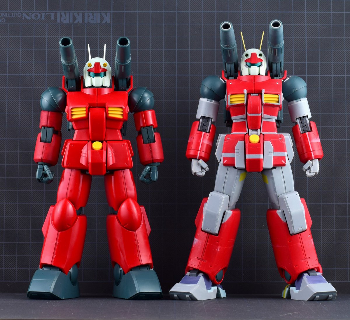 Ken16w Mgガンキャノンの改修は 頭部 胸部をコンパクトにし 腕 脚部はキットを2機使い大幅に延長 フレームはガンダム2 0を使用しています 比較 サフ前画像となります 詳細は誌面をご覧下さ い Ghl ガンダムホビーライフ T Co
