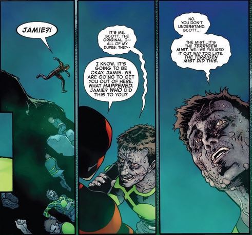 The truth is the Inhumans were not set up well for this because the truth is they treat the cloud as sacred but it& #39;s not necessary for there survival, they don& #39;t need it to live and it was killing X-men.