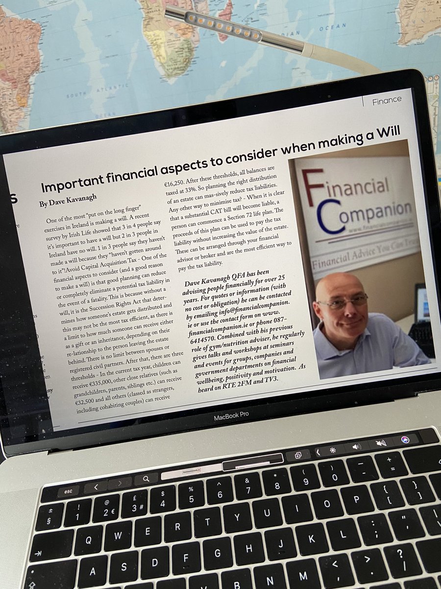 Latest magazine article out on communitylocals.ie with things to consider (and reasons to) make a will #FInanancialCompanion #LouthChat