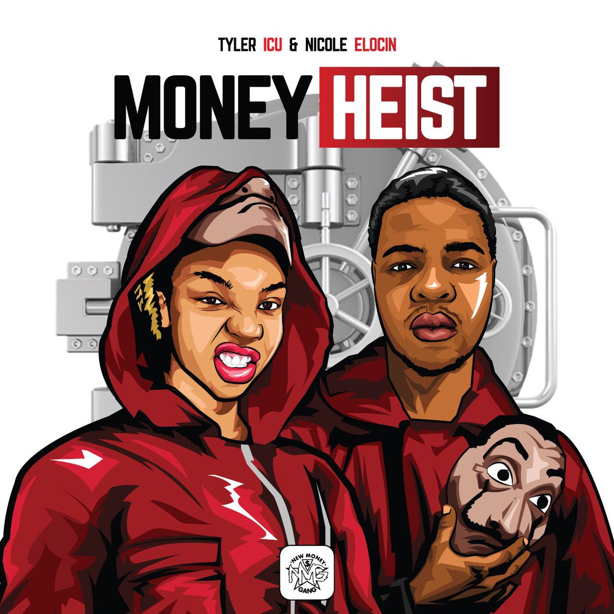 DjMaphorisa's tweet image. Bella Ciao dropping this friday 4 September 🙆🏾‍♂️ please help me choose a dope artwork. which frame 1,2,3 or 4 ????
@FemaleCole x @Tyler_ICU 
Money Heist Ep